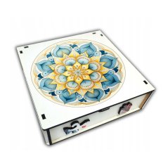 Puzzle 27cm v krabičče 15x15x4,6cm - Mandala I