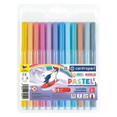 Centropen Popisovač 7550/12 Pastelový