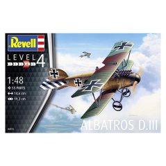 Revell Plastic ModelKit letadlo 04973 - Albatros DIII (1:48)