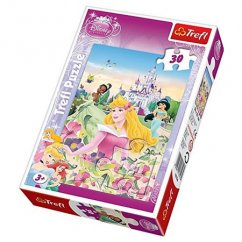 Puzzle Trefl  Disney Princess překrásné ráno 30 dílků