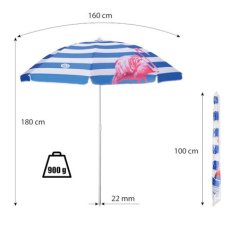 Plážový slunečník 160cm NILS Camp