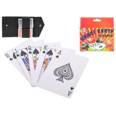 Hrací karty 108ks s pouzdrem v krabičce