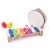 Muzikální set ( xylofon, tamburína/bubínek, triangl, 2 maracas vajíčka )