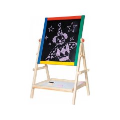 Tabule-natur rám s poličkou, 65cm