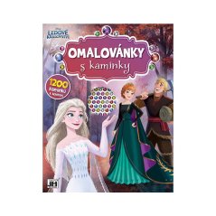 Omalovánky s kamínky Ledové království