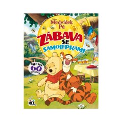 Zábava se samolepkami Medvídek Pú