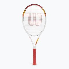 Tenisová raketa Wilson Six One červená a bílá