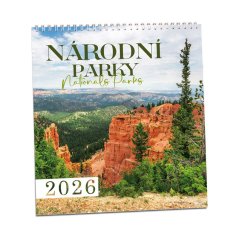 Kalendář Národní parky 2026