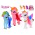 Unicorn jednorožec 20cm stojící 6barev