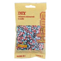 HAMA zažehlovací korálky MIDI - duhové MIX 1.000ks
