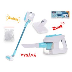 Vysavač tyčový - 34 cm - s doplňky - se světlem a zvukem