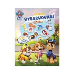 Veselé vybarvování se super samolepkami Tlapková patrola