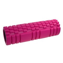 Masážní válec LIFEFIT JOGA ROLLER A11 45x14cm růžový