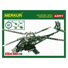 Merkur Helikopter Set, 515 dílů, 40 modelů