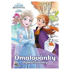 Omalovánky A4 Ledové království