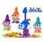Vodní bomby 100ks s pumpou 19cm 4barvy