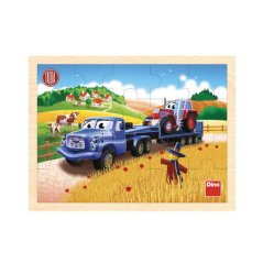 TATRA tahač dřevěné puzzle 20d.