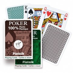 PIATNIK 100% Plastic Poker single