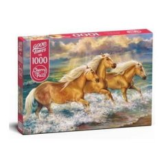 Puzzle Cherry Pazzi Good Times - Koně ve vodě 1000 dílků