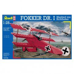 Revell Plastic ModelKit letadlo 04744 - Fokker Dr.I - Manfred von Richthofen