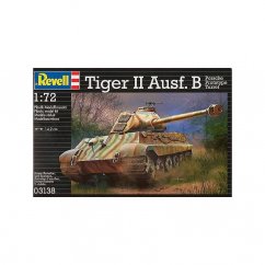 Revell Plastic ModelKit tank 03138 - Tiger II Ausf. B (Porsche Prototype Turret) (1:72)