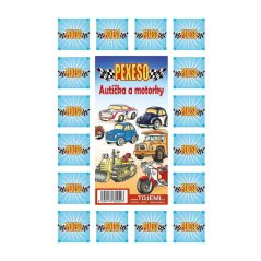 Pexeso A4 Autíčka a motorky