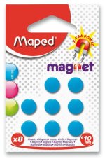 Magnet MAPED 10mm kulatý mix 3 barev