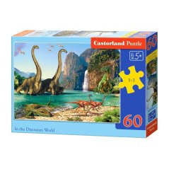 Puzzle Castorland 60 dílků - Dinosauří svět