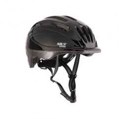 Cyklistická helma NILS EXTREME černá, vel. S  48-52cm