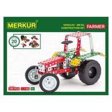Merkur Farmer Set, 341 dílků, 20 modelů