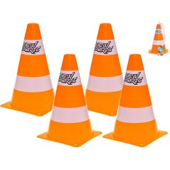 Kužely dopravní 24cm 4ks v síťce