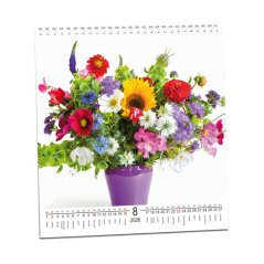 Kalendář Květiny 2026