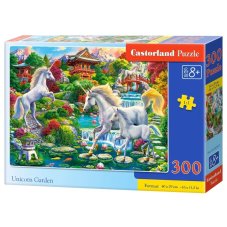 Puzzle Castorland Zahrada jednorožců 300