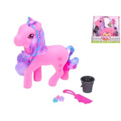 Poník 22cm česací s doplňky v krabičce
