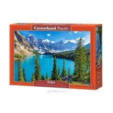 Puzzle Castorland Jaro u jezera Moraine, Kanada 500 dílků