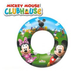 Kruh Mickey Mouse nafukovací 56cm 3-6let v krabičce