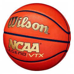 Basketbalový míč Wilson NCAA LEGEND VTX orange/gold vel.7
