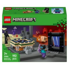 LEGO® 21584 Minecraft® Cesta portálem do Netheru a Endu