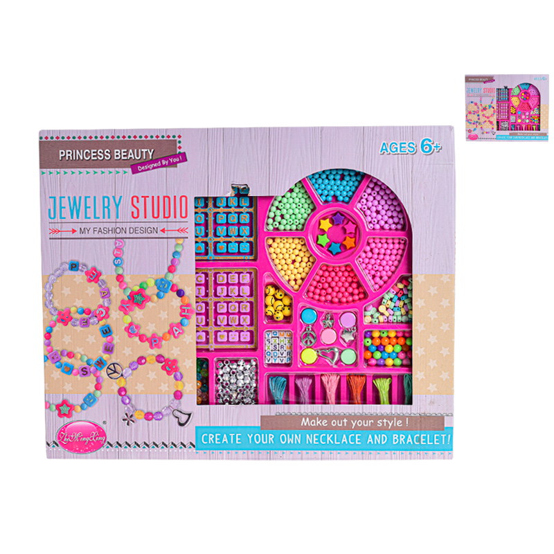 Sada na výrobu náramků v krabičce