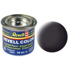 Barva Revell emailová - 32106: matná dehtově černá