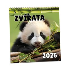 Kalendář Zvířata 2026