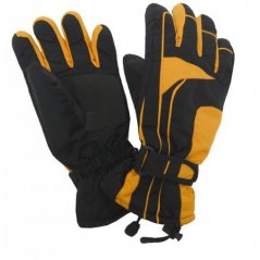 Dámské lyžařské rukavice Lucky B-4155 žlutooranžové L/XL