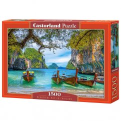 Puzzle Castorland  Krásná zátoka Thajska 1500 dílků