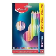 Pastelky Maped Color'Peps Nightfall Teens 18ks