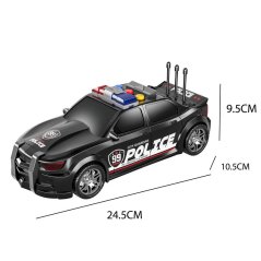 Policejní auto černé