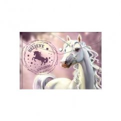 Obal PP s patentkou A5, Belive in Unicorns