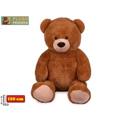 Plush Friends medvěd plyšový 130cm hnědý