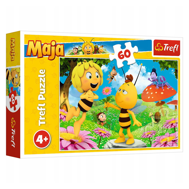 Puzzle Trefl Včelka Mája 60 dílků