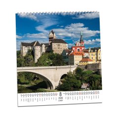 Kalendář Hrady a zámky 2026