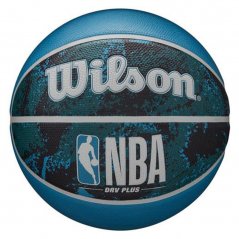 WILSON Basketbalový míč NBA DRV PLUS VIBE Black/blue vel.7